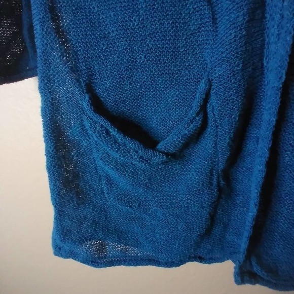 Coldwater Creek Cardigan Sweater Pockets Long - Picture 2 of 8